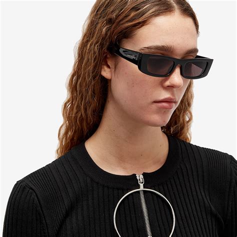 ysl sunglasses ssense|Saint Laurent: Black SL 553 Sunglasses .